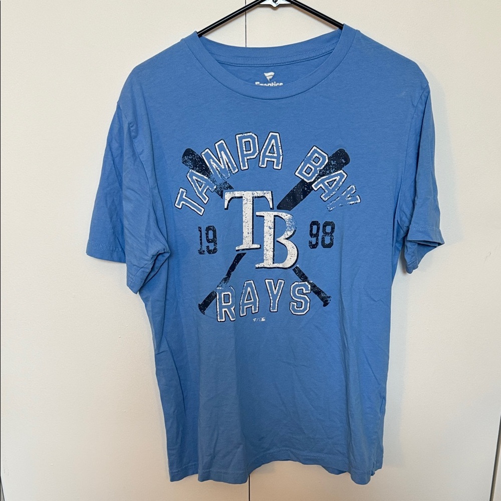 Fanatics Blue Tampa Bay Rays Short Sleeve Tee